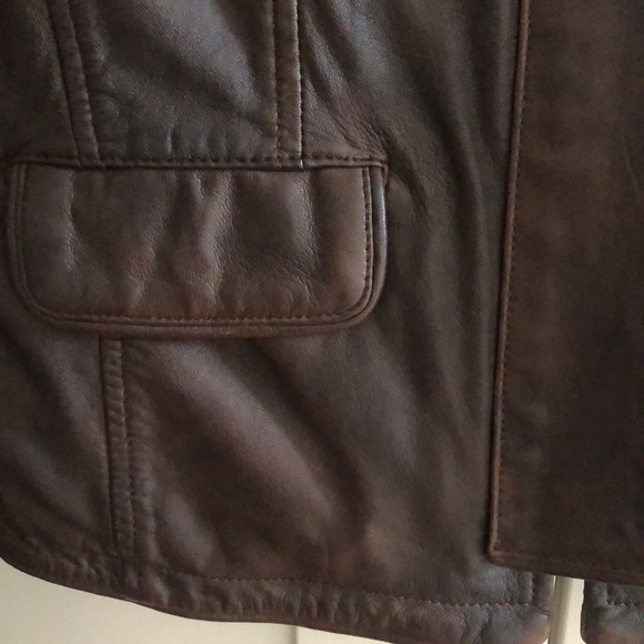 Jachs Biker Leather Jacket - Picture 3 of 12